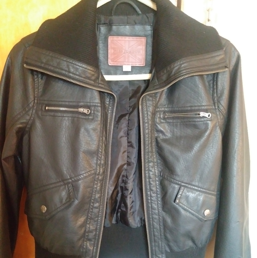 Leather jacket